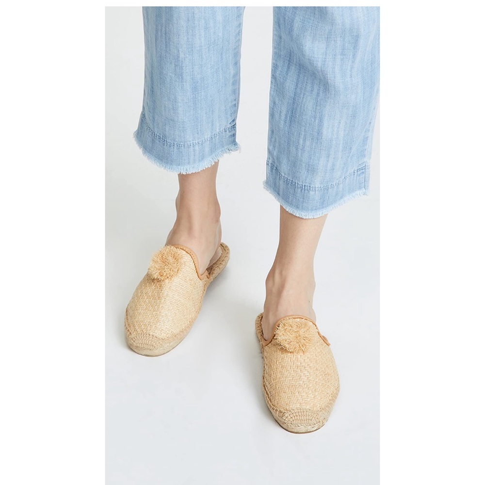 Soludos Raffia Mules size 7.5